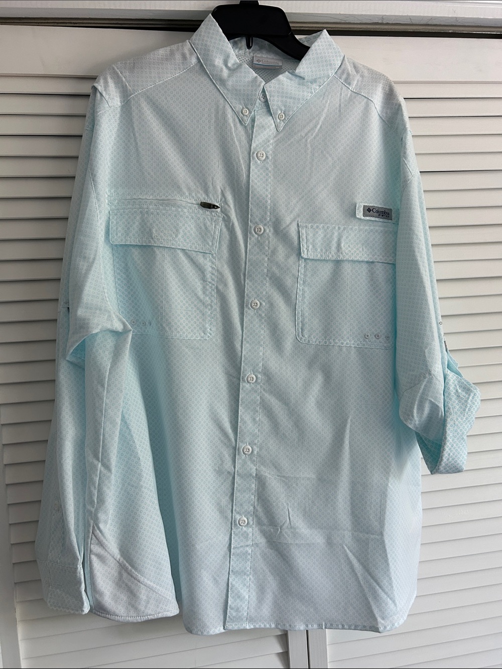 Columbia midway bay 3.0 woven long sleeve Omni freeze XL